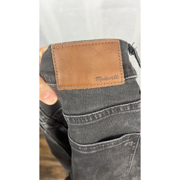 Madewell 9" High Riser Skinny Skinny in Black Sea. - Picture 9 of 13